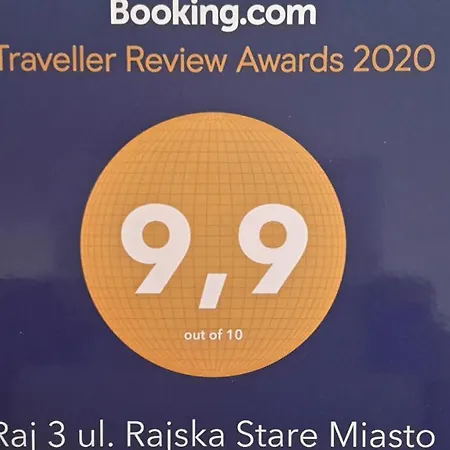 Raj 3 Ul. Rajska Stare Διαμέρισμα *